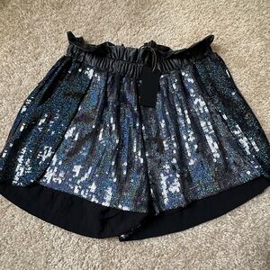 whitney eve sequin shorts Size Small NWT
